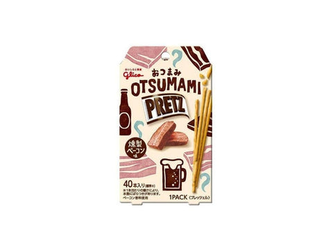 Glico Otsumami Pretz Smoked Bacon (Japan) 24g - Pack of 14