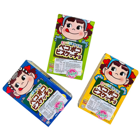 Fujiya Peco Peco Biscucho (Japan) 42g - Pack of 10