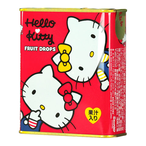 Hello Kitty Fruit Drops Tin (Japan) 75g - Pack of 10