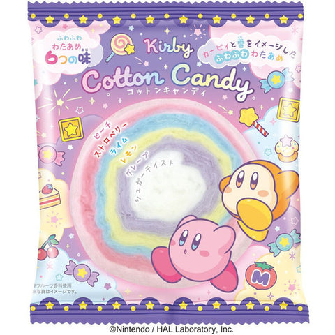 Heart Kirby of the Stars Colourful Cotton Candy (Japan) 6g - Pack of 10