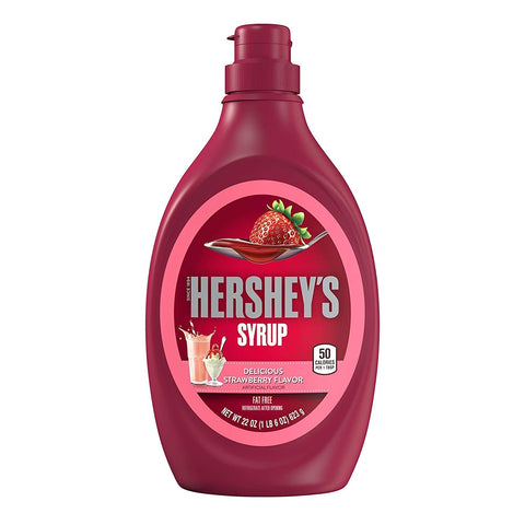 Hershey's Syrup Strawberry 623g - Pack of 12