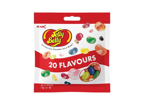 Jelly Belly 20 Flavours Jelly Beans 70g - Pack of 12