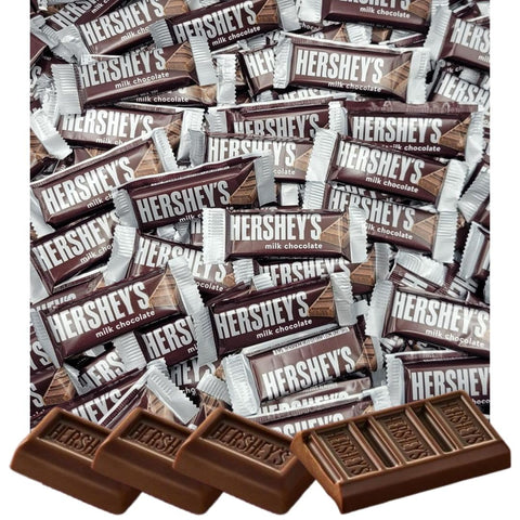 Hershey's Milk Chocolate Snack Size Bar 15.99kg - Pack of 12