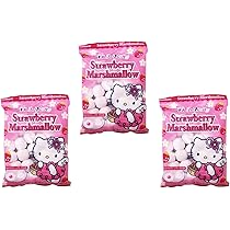 Hello Kitty Marshmallow Strawberry (Japan) 60g - Pack of 12