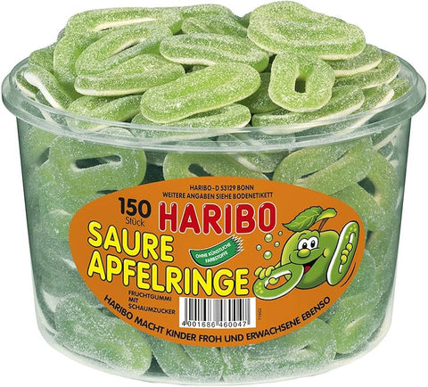 Haribo Appelringen (Apple Rings) 1200g Tub