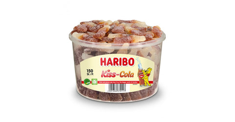 Haribo Zure Colafles (Sour Cola Bottles) 1350g Tub