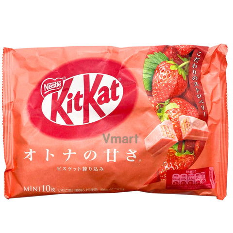 Kit Kat Mini Strawberry (Japan) 136g - Pack of 12