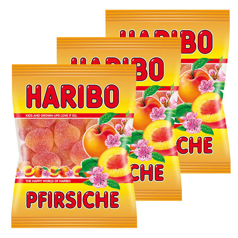 Haribo Happy Peaches 75g - Pack of 28