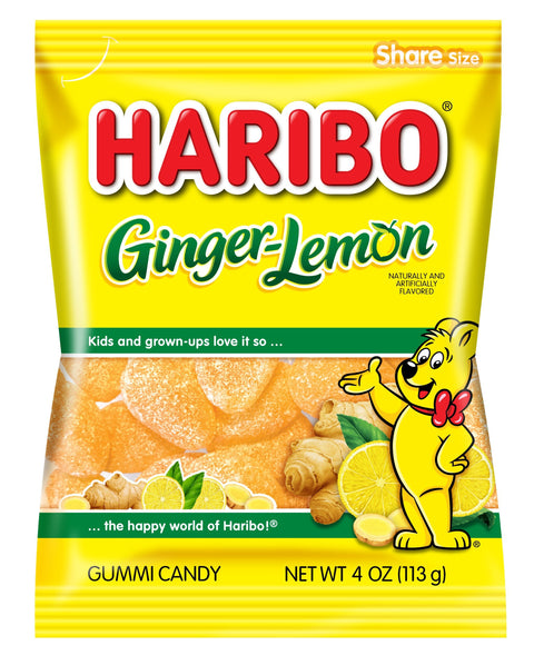 Haribo Ginger Lemon 113g - Pack of 12