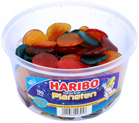 Haribo Planets 1200g Tub