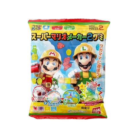 Bandai DIY Super Mario Maker Gummy (Japan) 24g - Pack of 6