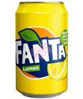 Fanta Lemon Can 330ml - Pack of 24