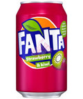 Fanta Strawberry & Kiwi Can 330ml - Pack of 24