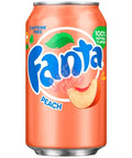 Fanta Peach Can 355ml - Pack of 12