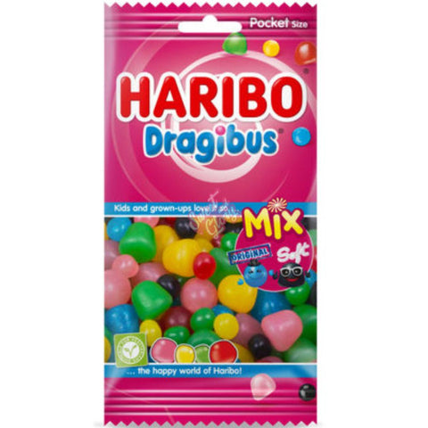 Haribo Dragibus Duo 130g - Pack of 8