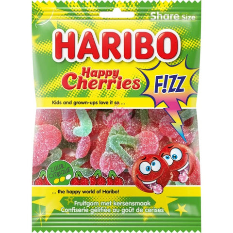 Haribo Happy Cherries Fizz 70g - Pack of 28