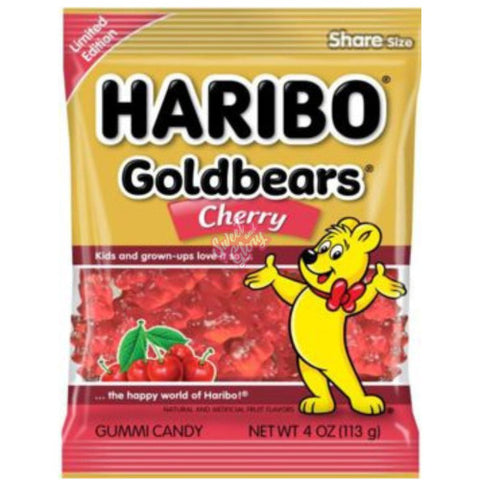 Haribo Gold Bears Cherry 113g - Pack of 12