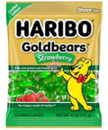 Haribo Gold Bears Strawberry 113g - Pack of 12