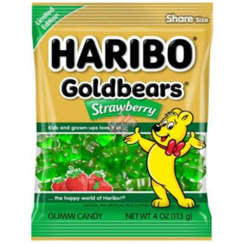 Haribo Gold Bears Strawberry 113g - Pack of 12