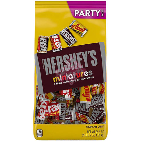 Hershey's Miniatures Party Bag 1017g - Pack of 12