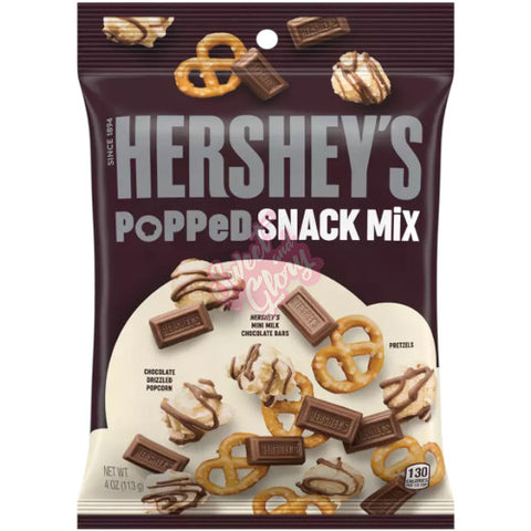 Hershey's Popped Snack Mix 113g - Pack of 12