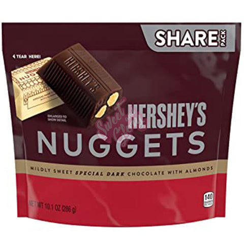 Hershey's Nuggets Special Dark & Almonds 286g - Pack of 8