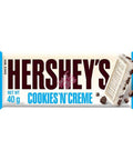 Hershey's Cookies 'n'  Creme Bar (UK) 40g - Pack of 24