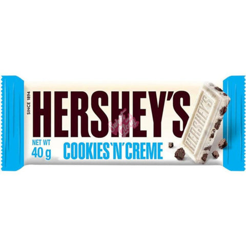 Hershey's Cookies 'n'  Creme Bar (UK) 40g - Pack of 24