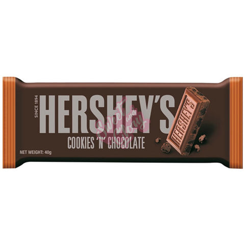 Hershey's Cookies 'n' Chocolate Bar (UK) 40g - Pack of 24