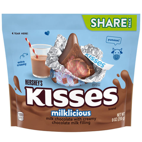 Hershey's Kisses Milklicious Share Pack 255g - Pack of 8