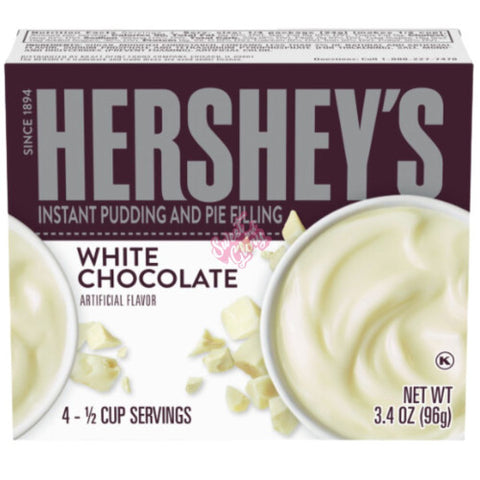 Hershey's Instant Pudding White Chocolate 96g - Pack of 24