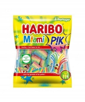 Haribo Miami Fizz 80g - Pack of 8