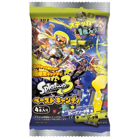 Coris Nintendo Splatoon 3 Candy with Sticker (Japan) 41g - Pack of 12