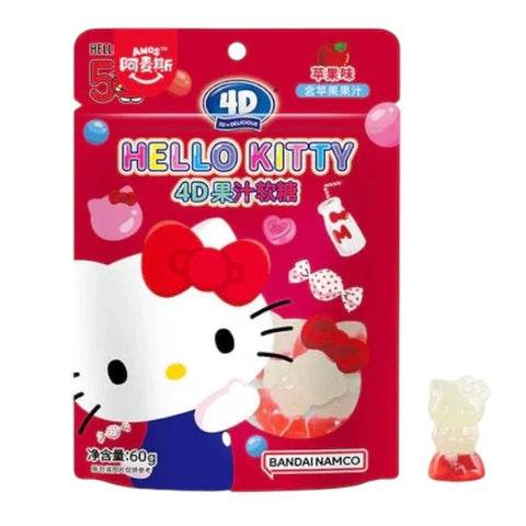 Heart 4D Gummy Hello Kitty (Japan) 55g - Pack of 8