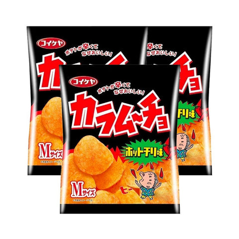 Koikeya Karamucho Hot Chilli (Japan) 52g - Pack of 12