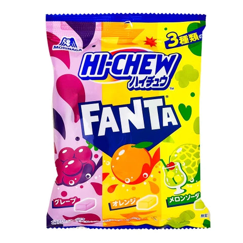 Morinaga Hi-Chew Fanta (Japan) 68g - Pack of 8