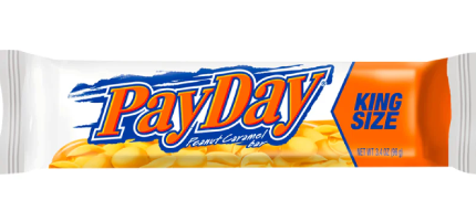 Payday Peanut Caramel Bar King Size 96g - Pack of 18