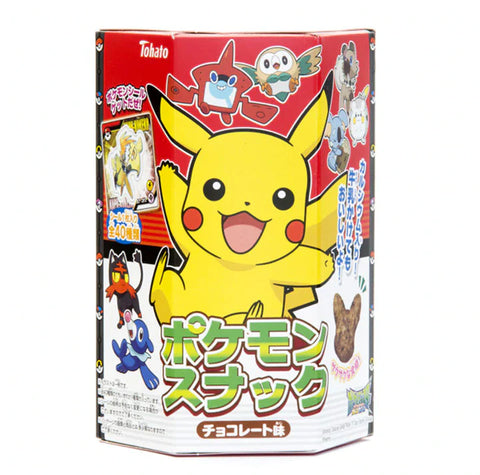 Tohato Pokemon Chocolate Puffs (Japan) 23g - Pack of 6