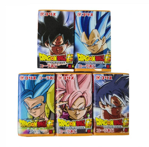 CORIS Dragon Ball Metallic Sticker Gum (Japan) 4g - Pack of 15