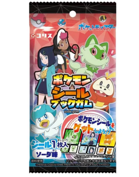 Coris Pokemon Gum Soda (Japan) 6g - Pack of 10