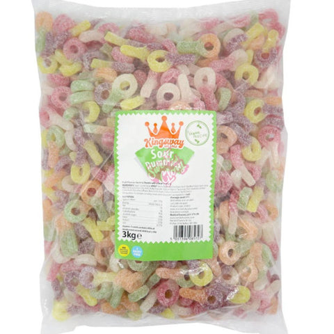 Kingsway Sour Dummies 3Kg - Pack of 12