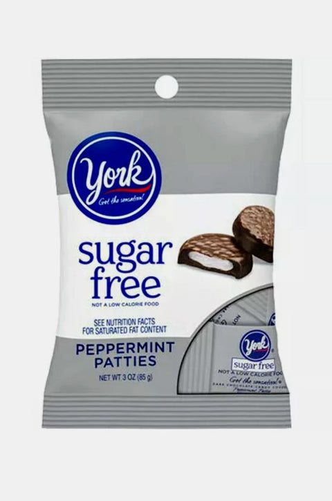 York Patties Sugar Free Peg Bag 85g - Pack of 12