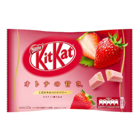 Kit Kat Mini Strawberry (Japan) 135g - Pack of 12