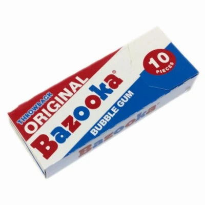 Topps Bazooka Wallet Pack 2 Flavours 60g - Pack of 12