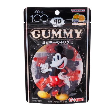 Heart 4D Gummy Mickey Mouse (Japan) 72g - Pack of 8