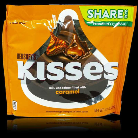 Hershey's Kisses with Caramel Share Pack 286g - Pack of 8