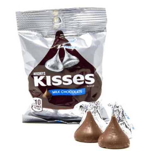 Hershey's Kisses Peg Bag 43g - Pack of 24