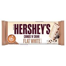 Hershey's Cookies 'n'  Creme Flat White Bar (UK) 90g - Pack of 72