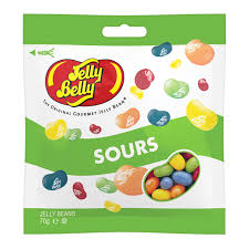 Jelly Belly Sours Jelly Beans 70g - Pack of 12