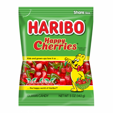 Haribo Happy Cherries 142g - Pack of 12